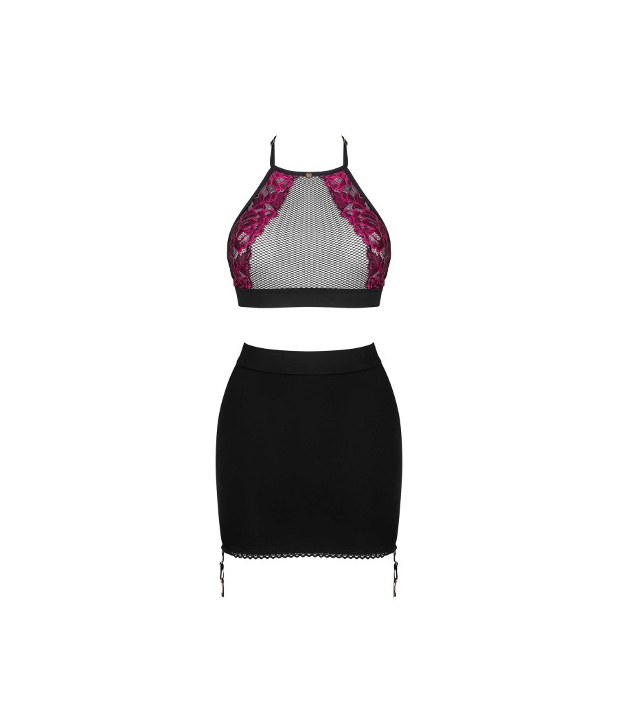 Rosenty ensemble Top et Jupe - Noir