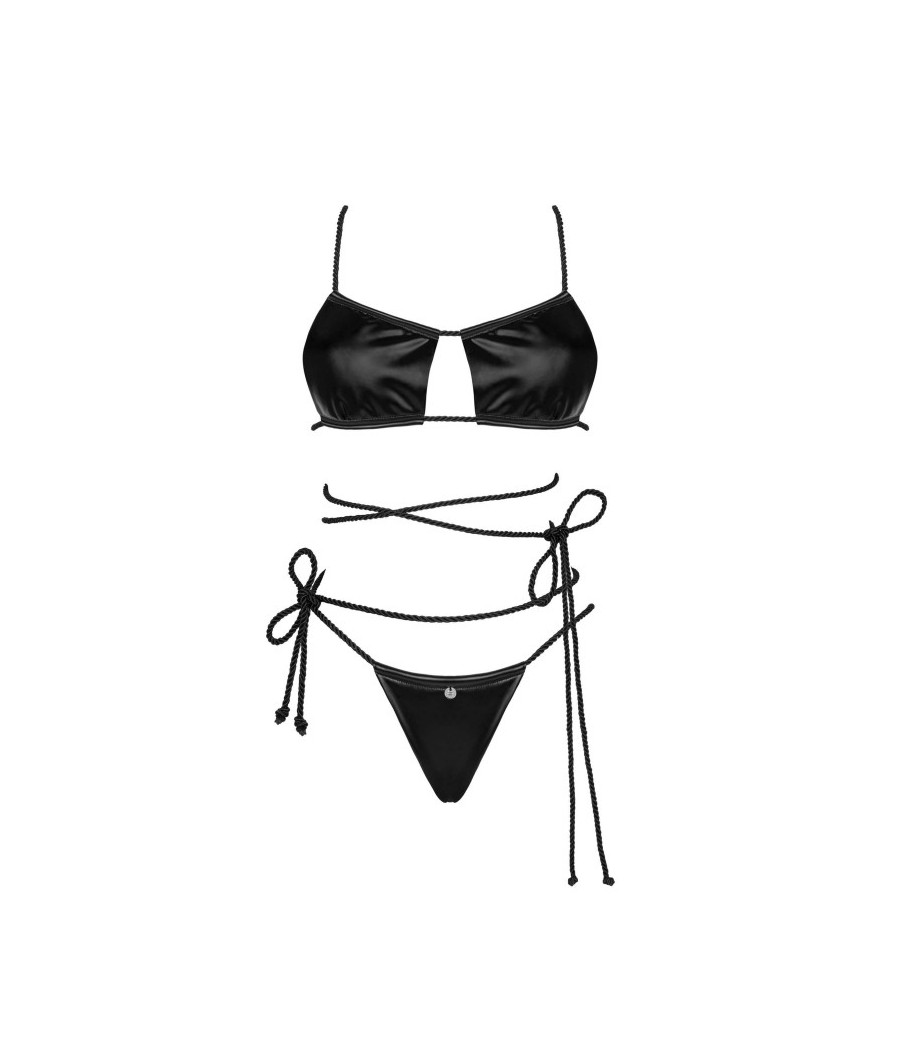 Cordellis ensemble - Noir wetlook