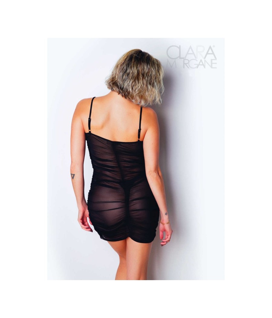 Le numéro 6 robe Clara Morgane - Noir