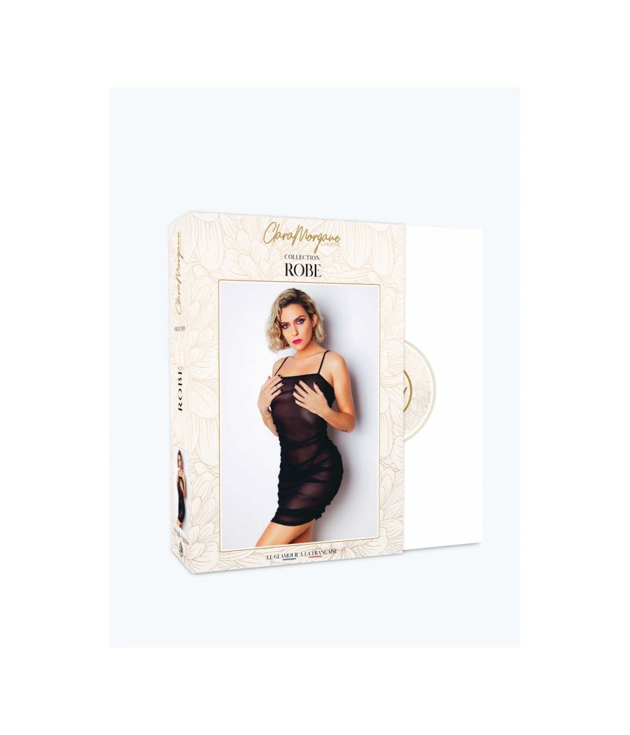 Le numéro 6 robe Clara Morgane - Noir