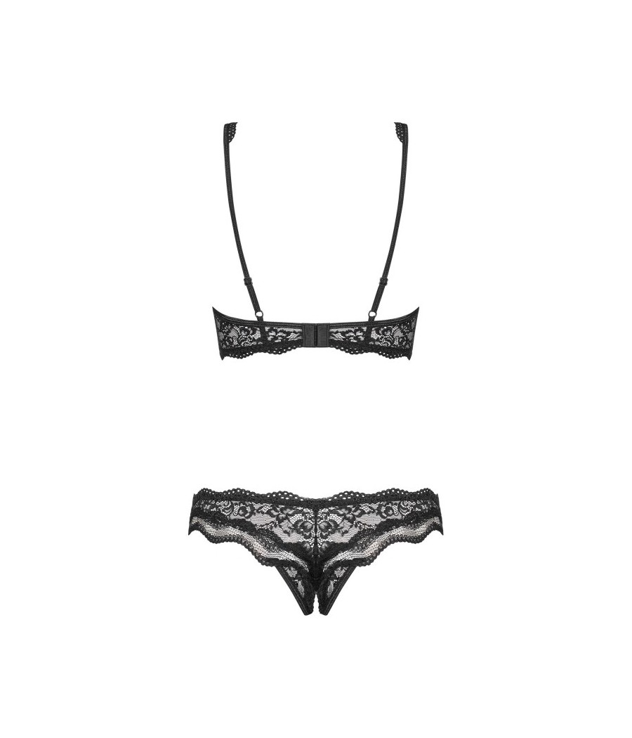 Luvae Ensemble ouvert 2 pcs  - Noir