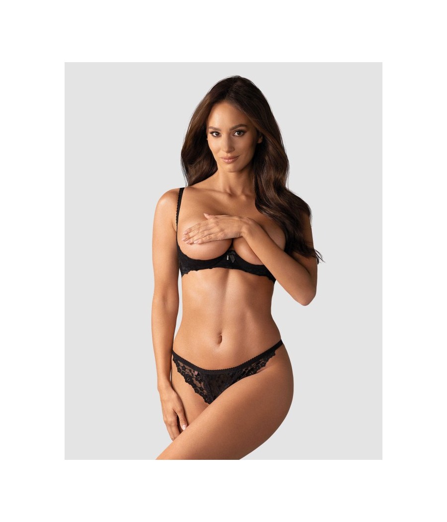Letica Ensemble ouvert 2 pcs  - Noir
