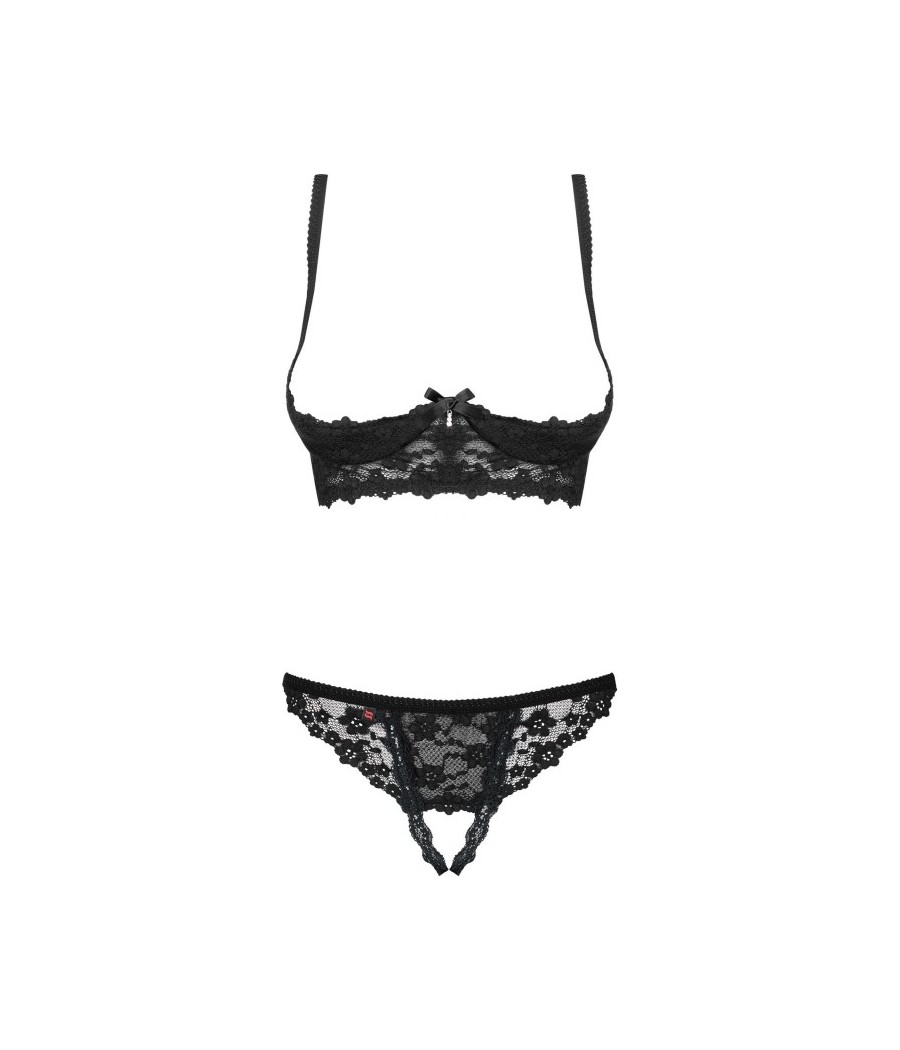 Letica Ensemble ouvert 2 pcs  - Noir