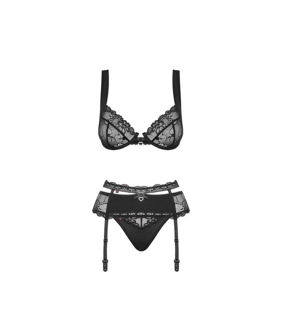 Heartina Ensemble 3 pcs - Noir