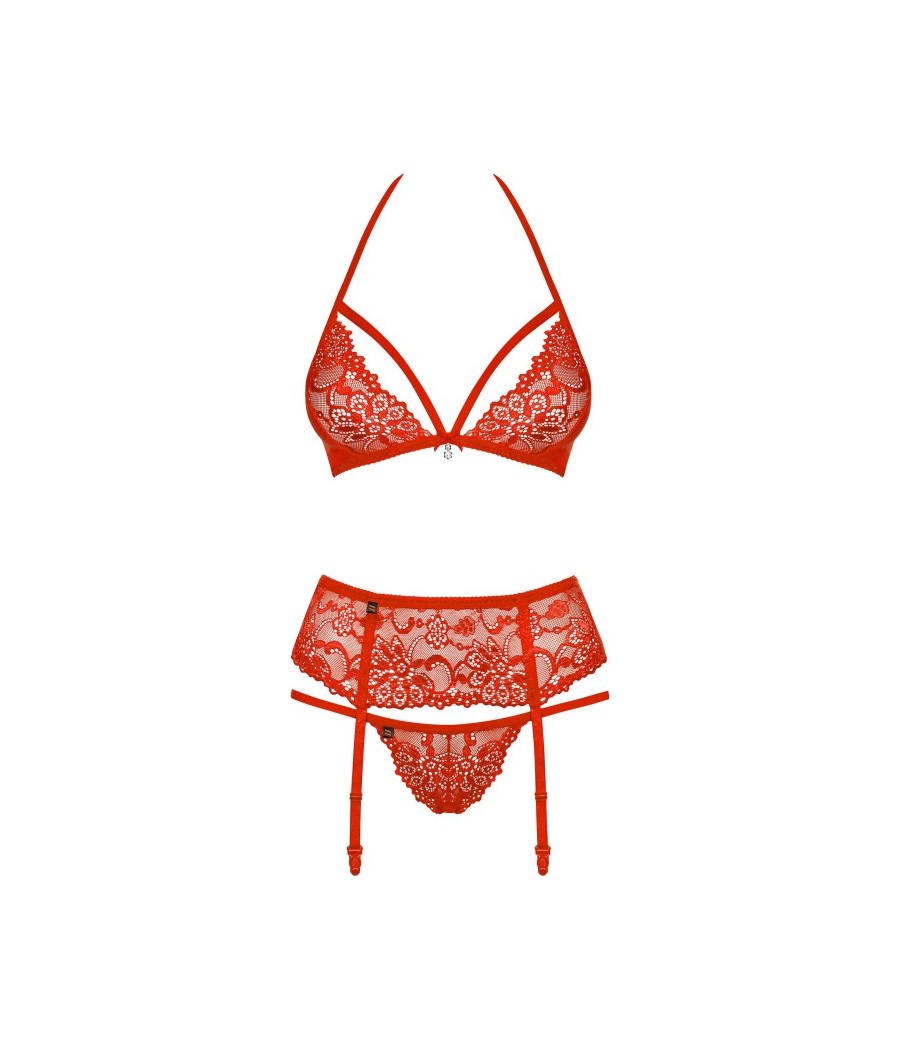 838-SEG-3 Ensemble 3 pcs - Rouge
