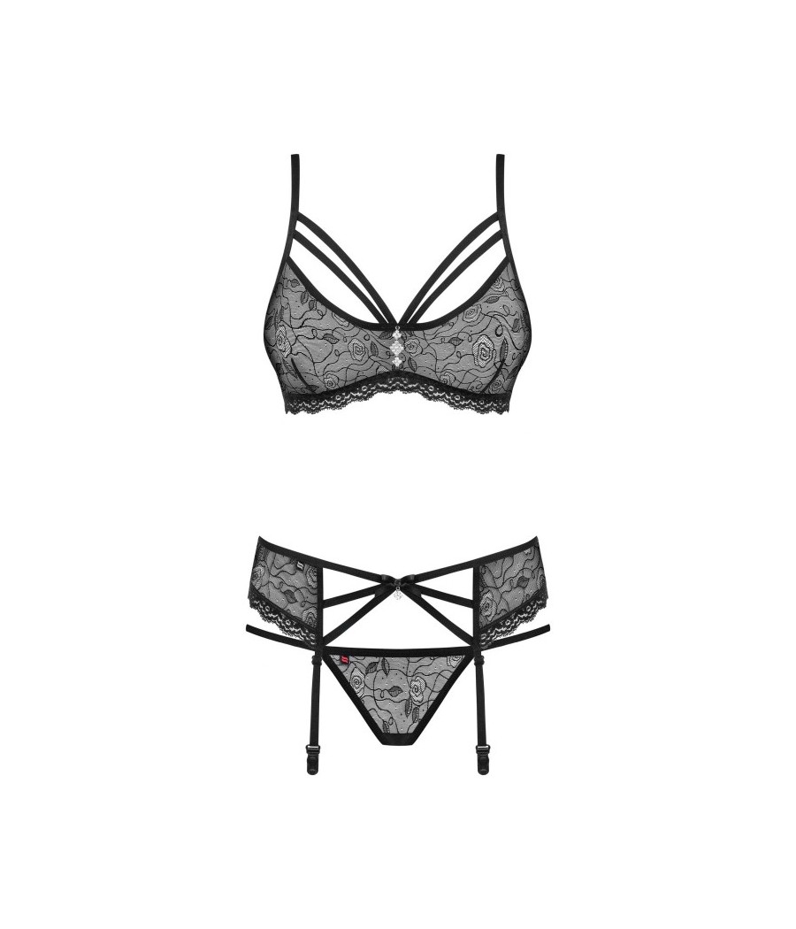 818-SEG-1 Ensemble 3 pcs - Noir