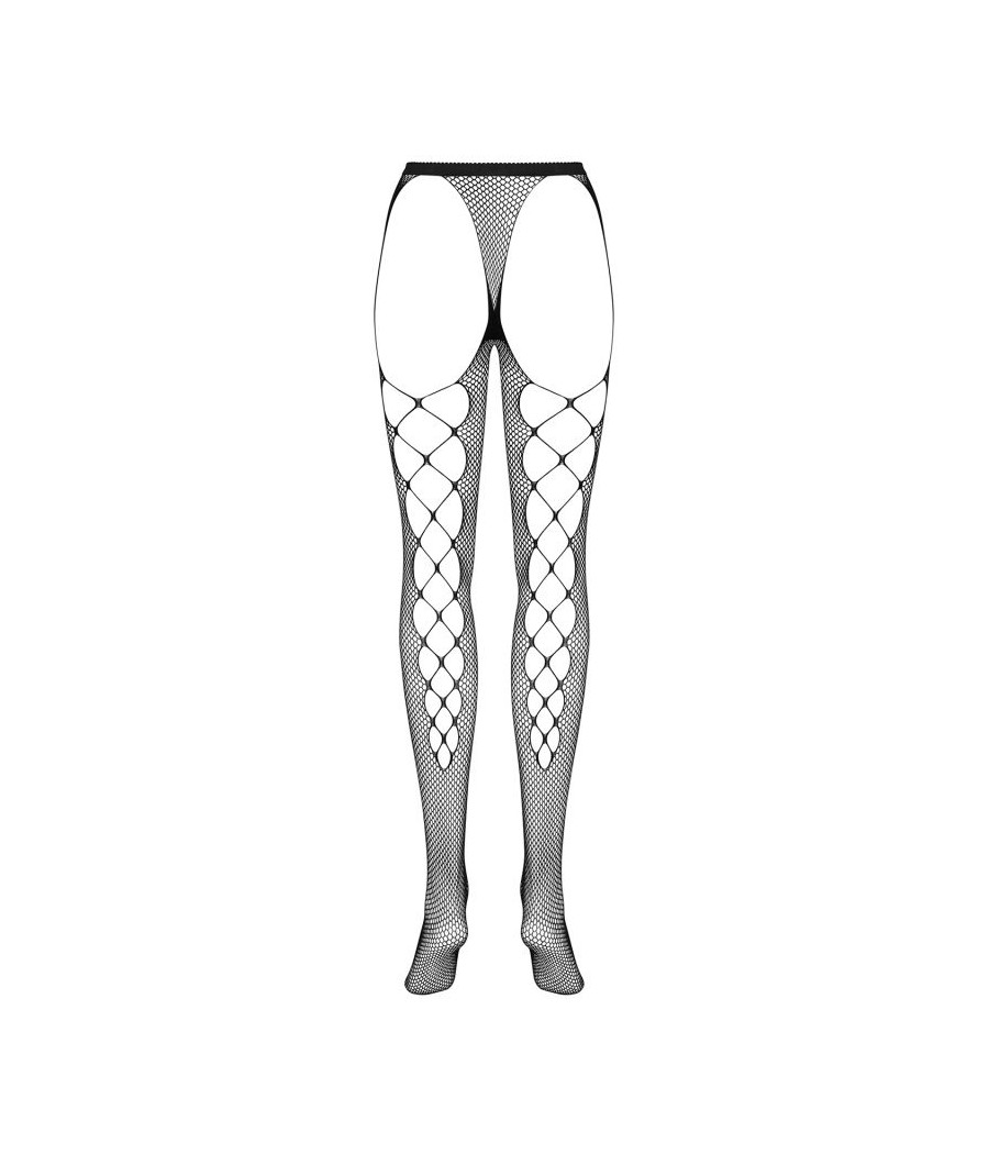 S233 Collants ouverts - Noir