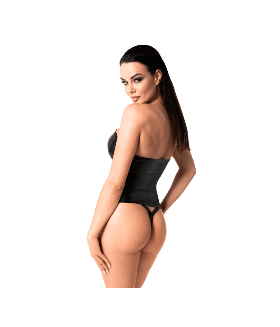 F334 Corset mysteria noir