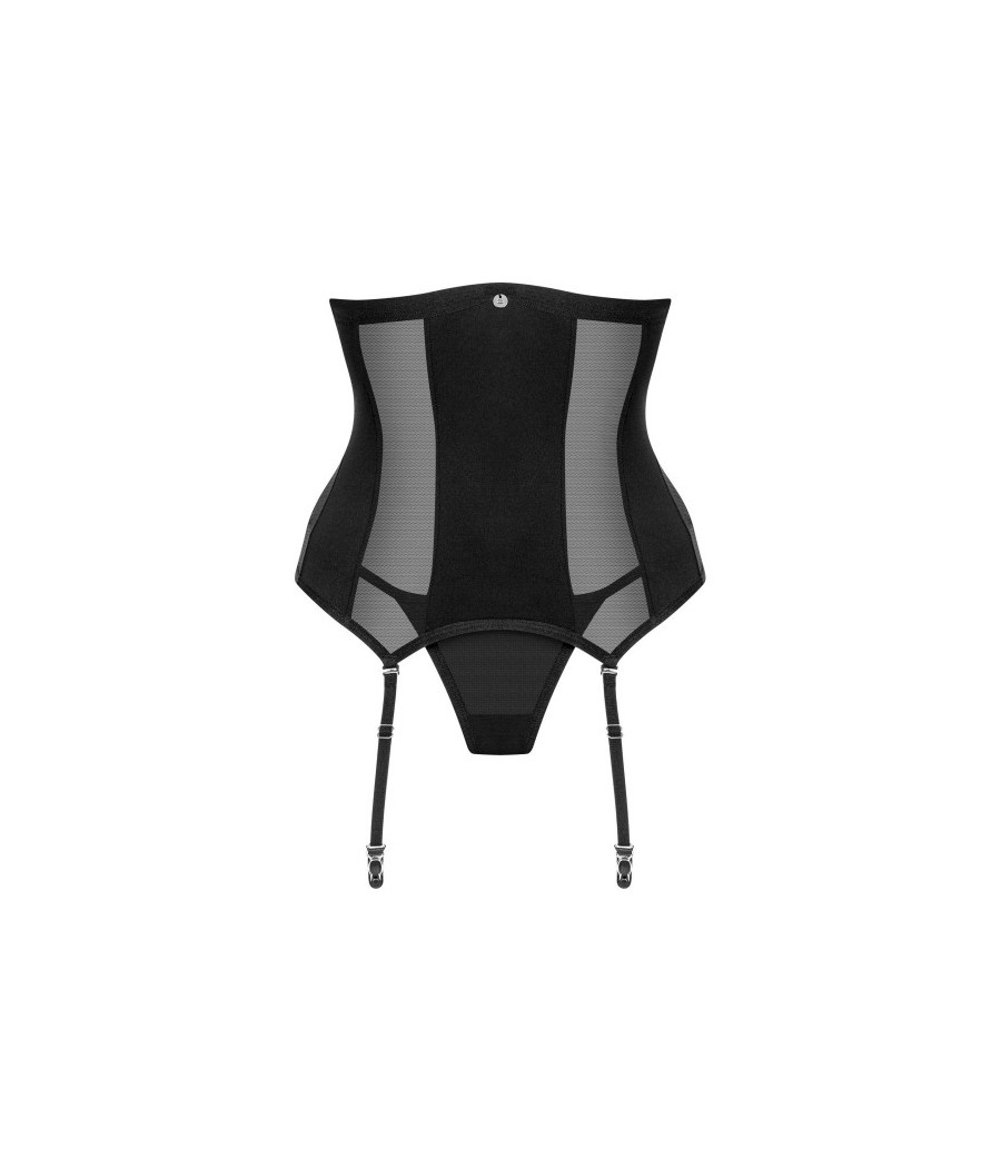 Chic Amoria corset et string - Noir