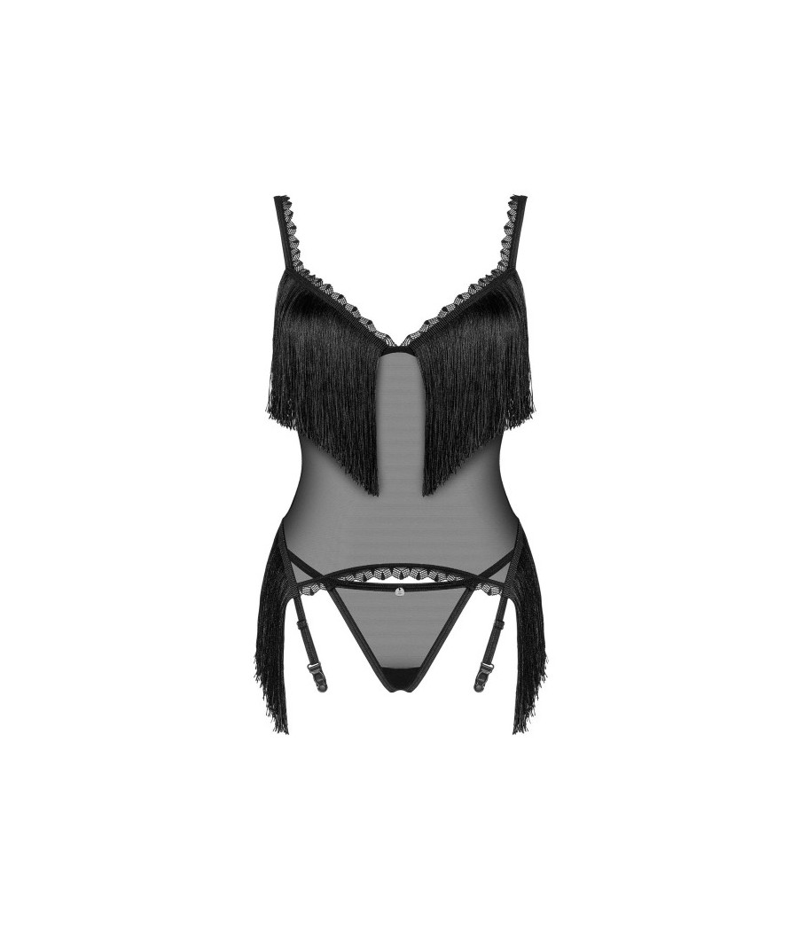 Sherila Corset et string - noir