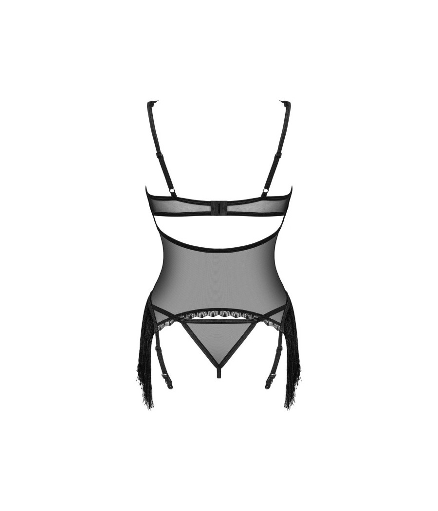 Sherila Corset et string - noir
