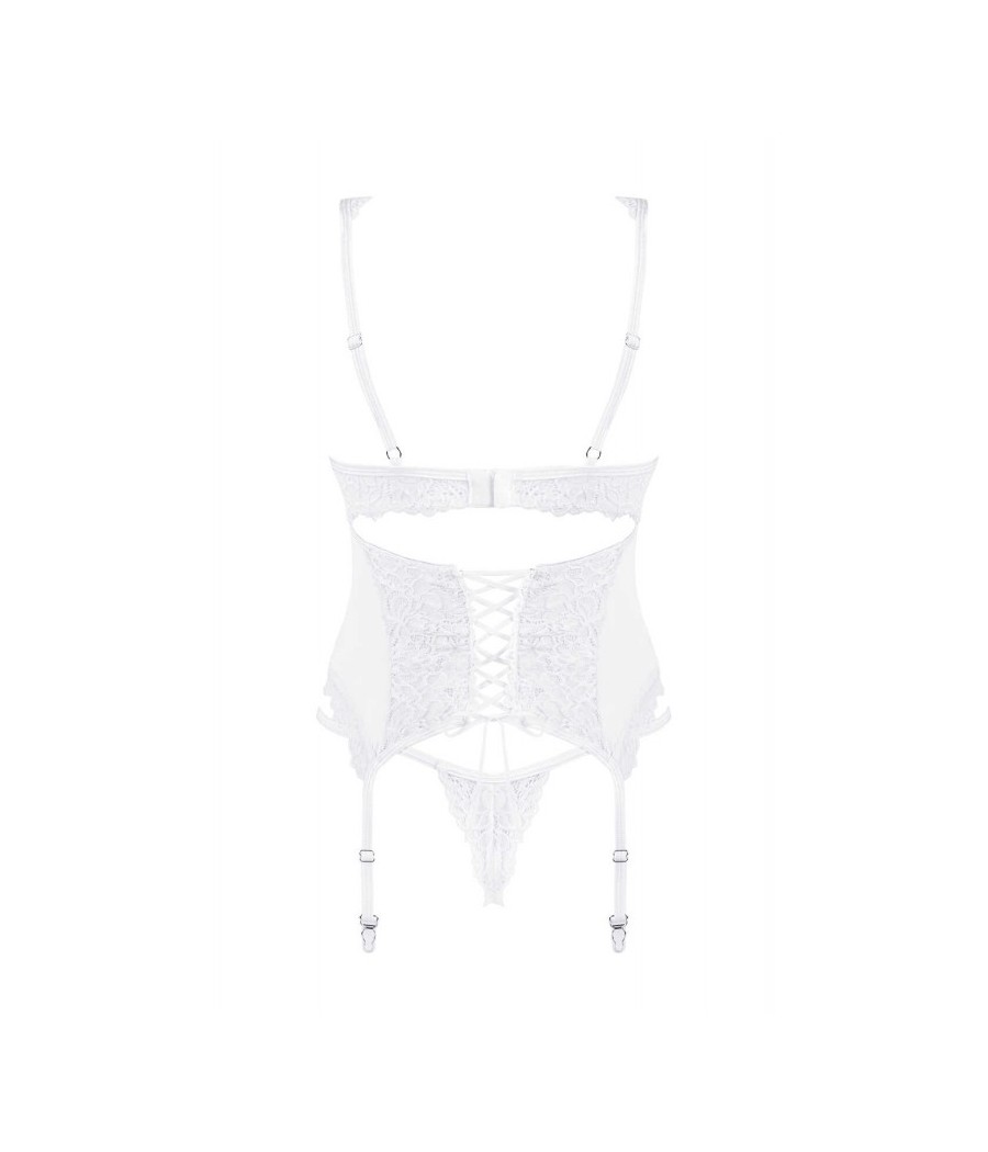 Corset et string blanc Amor Blanco