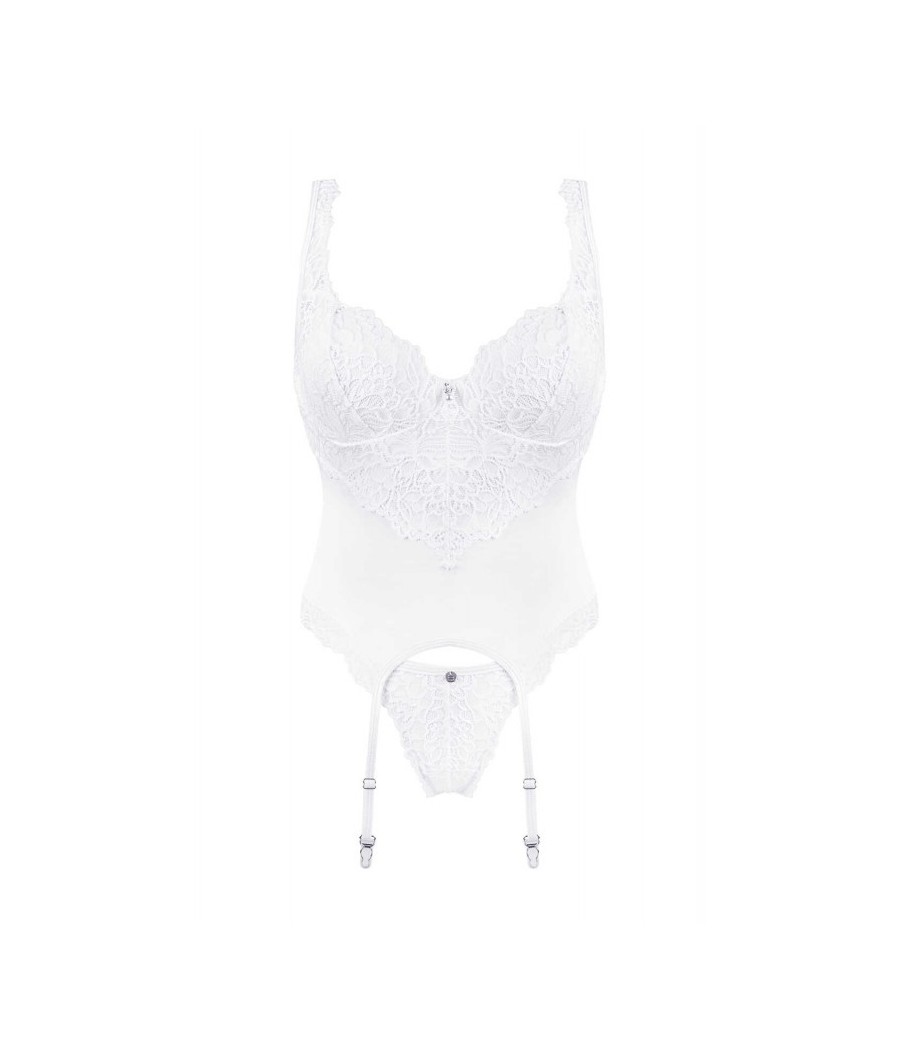 Corset et string blanc Amor Blanco