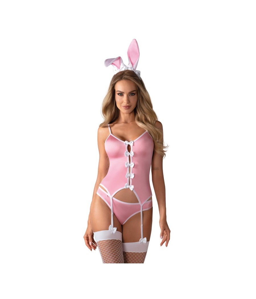 Bunny suit Costume Lapin 4 pcs rose 