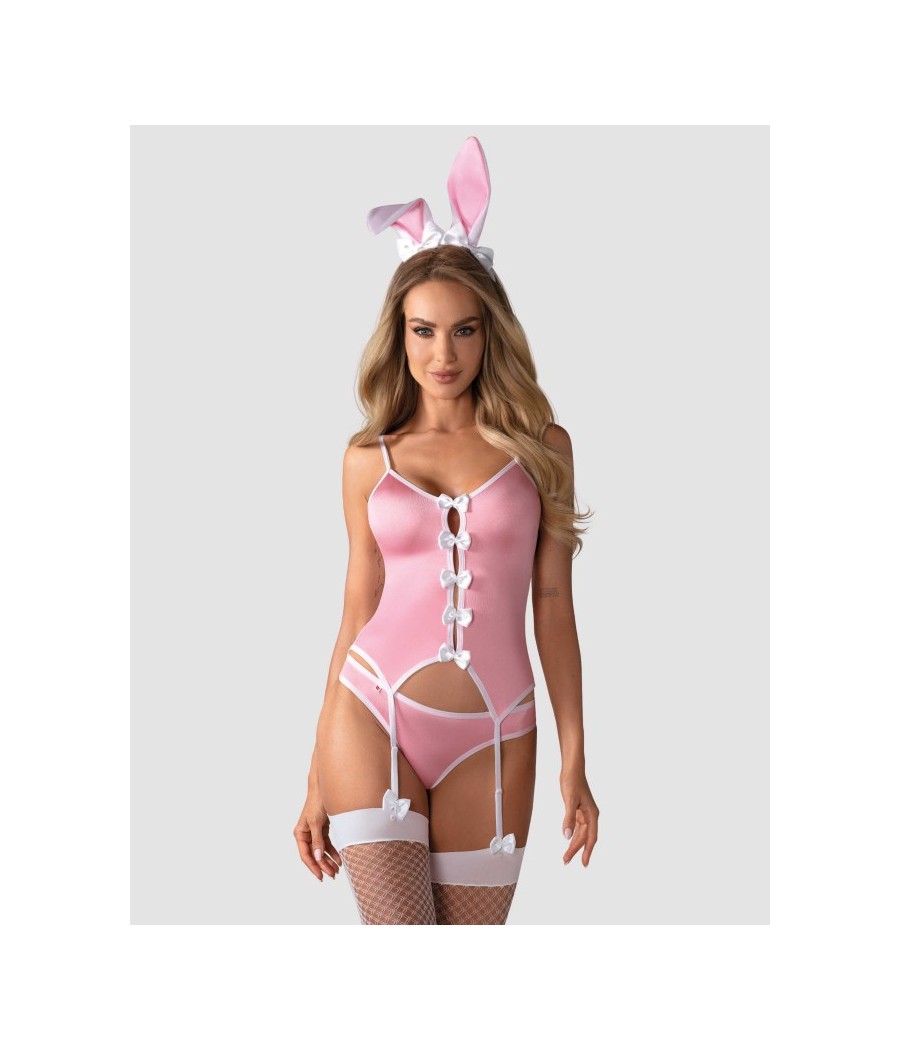 Bunny suit Costume Lapin 4 pcs rose 