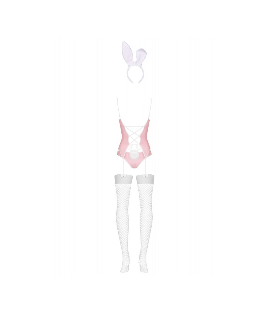 Bunny suit Costume Lapin 4 pcs rose 