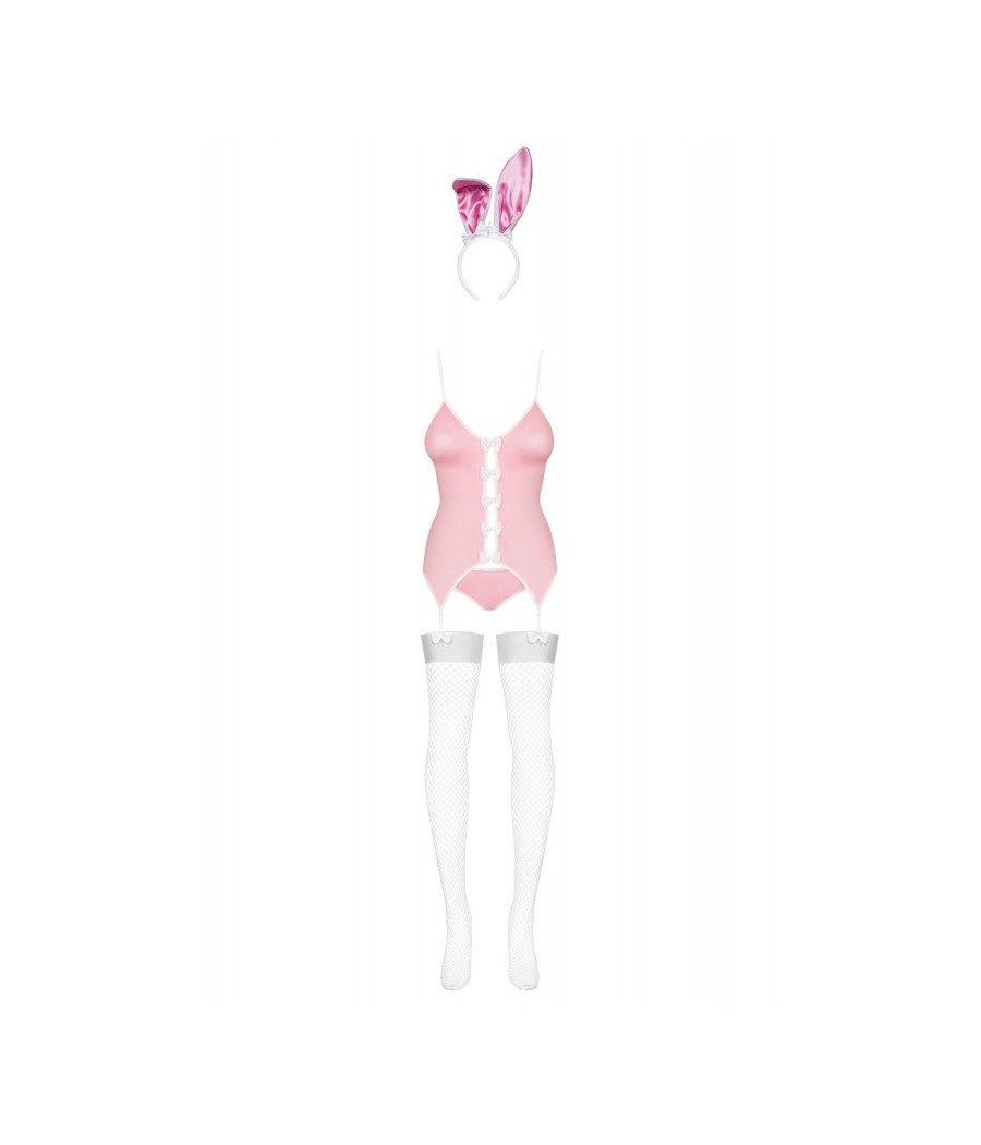 Bunny suit Costume Lapin 4 pcs rose 