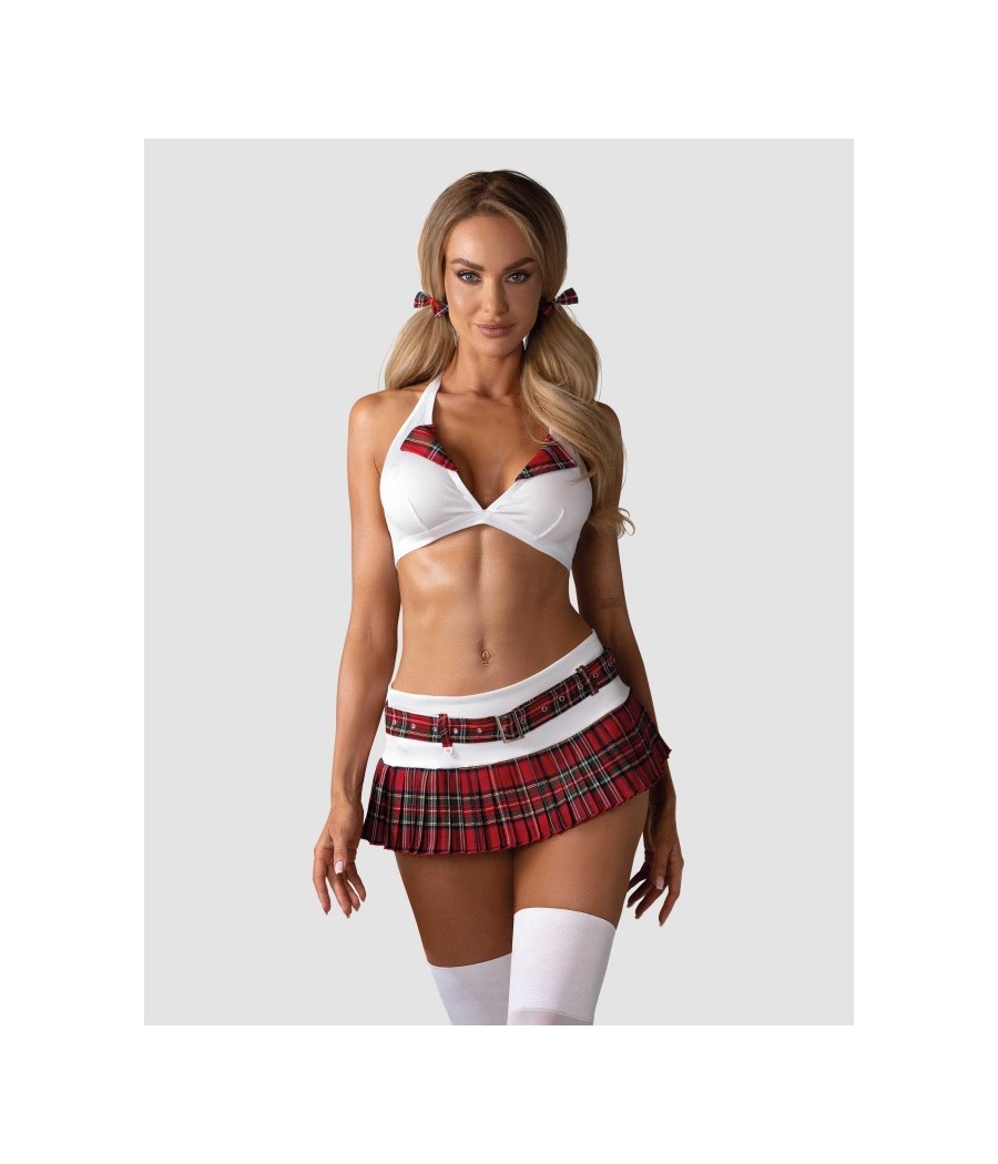 Schooly Costume - Rouge et Blanc
