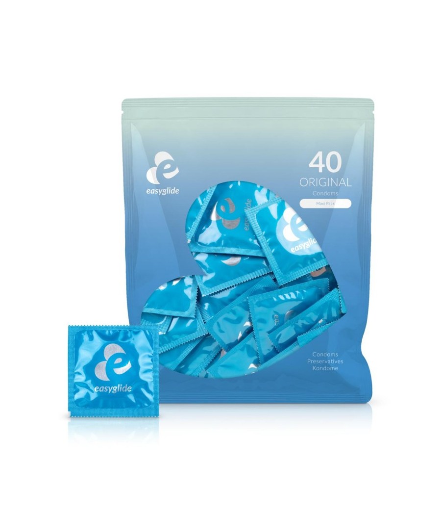 Préservatifs originaux Easyglide - 40 pièces
