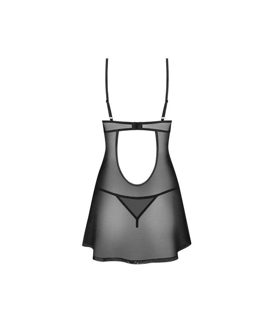 Euridia Nuisette et string - Noirs