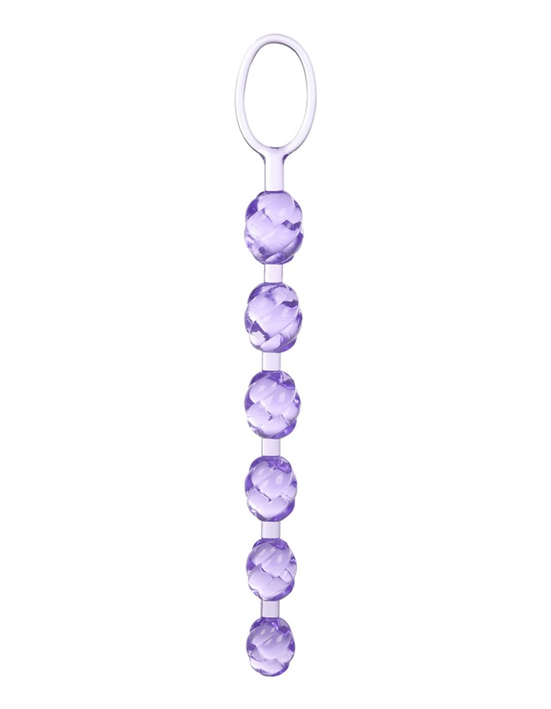 Perles anales CalExotics Swirl violet Perles anales CalExotics Swirl violet