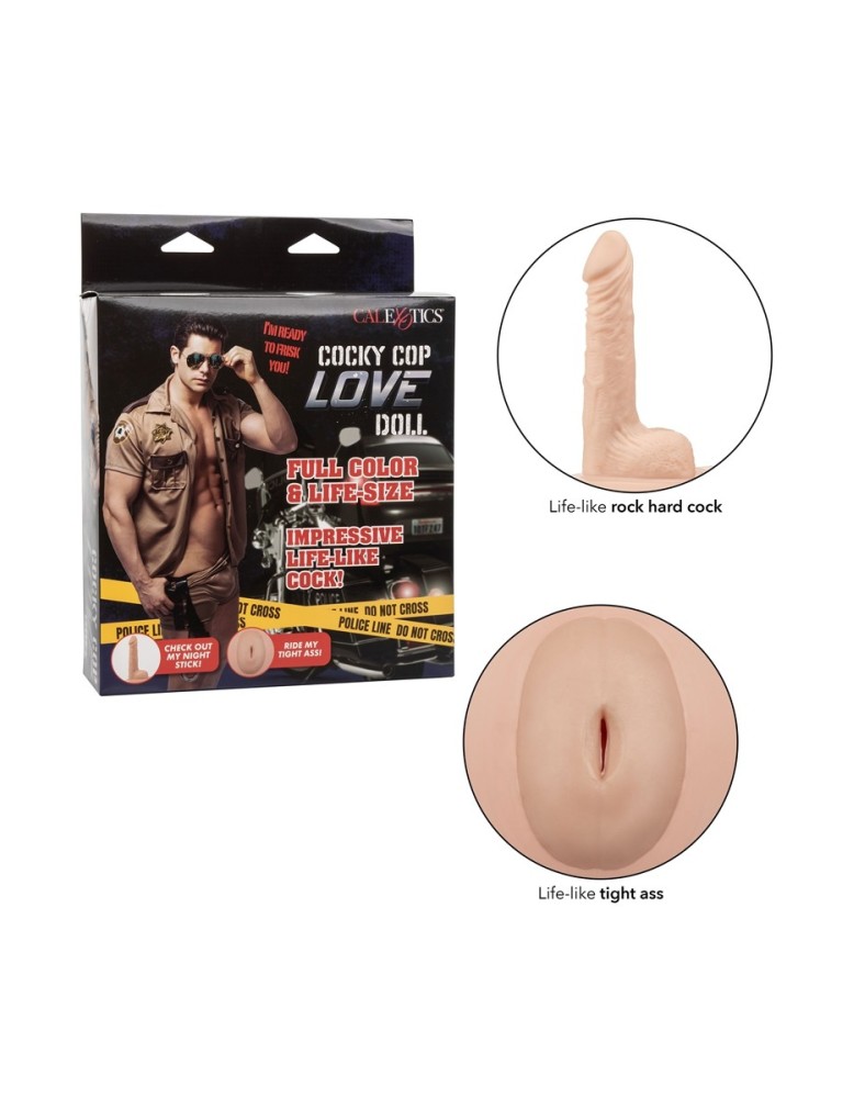 Poupée masculine Cocky Cop Love Doll