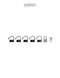 6 Cadenas  noir - Mancage