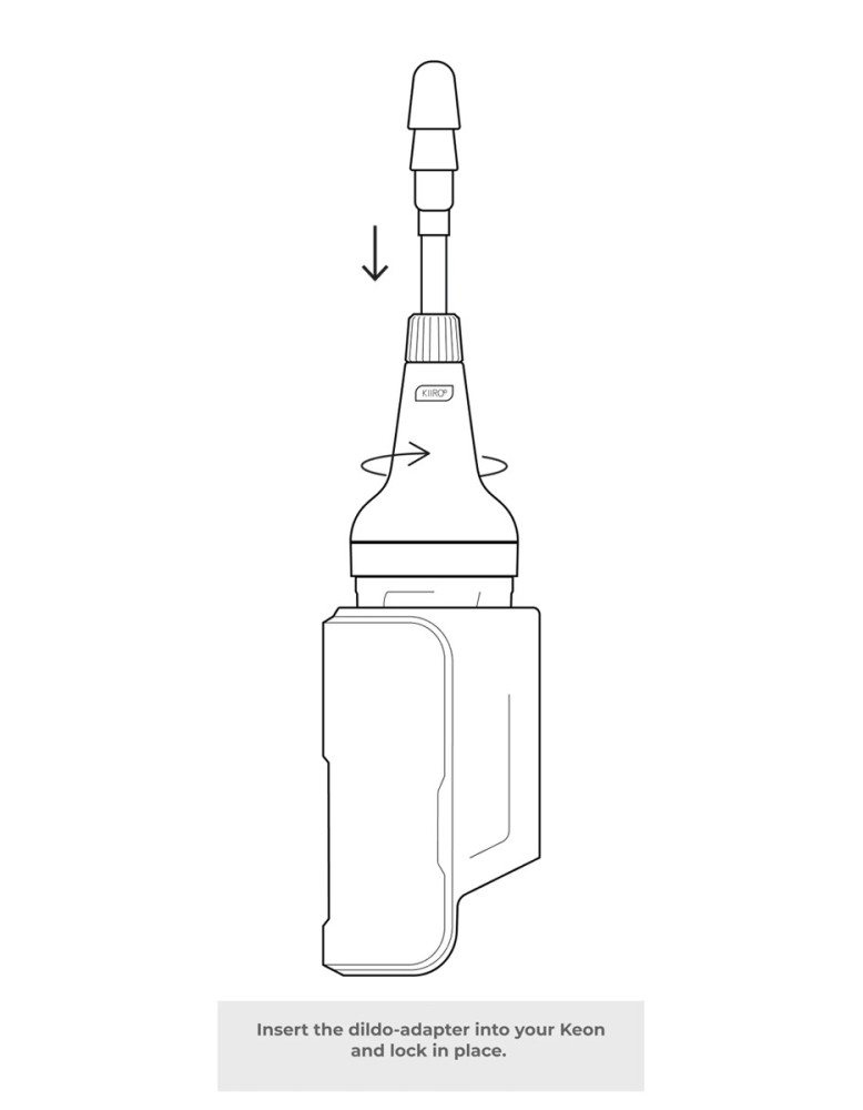 Adaptateur de Dildo pour Keon