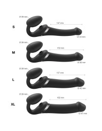 Strap-on-me Multi Orgasm noir XL