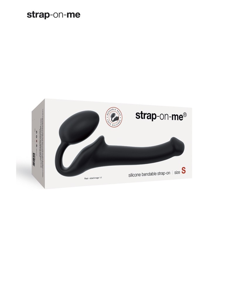 Gode ceinture strap-on noir S