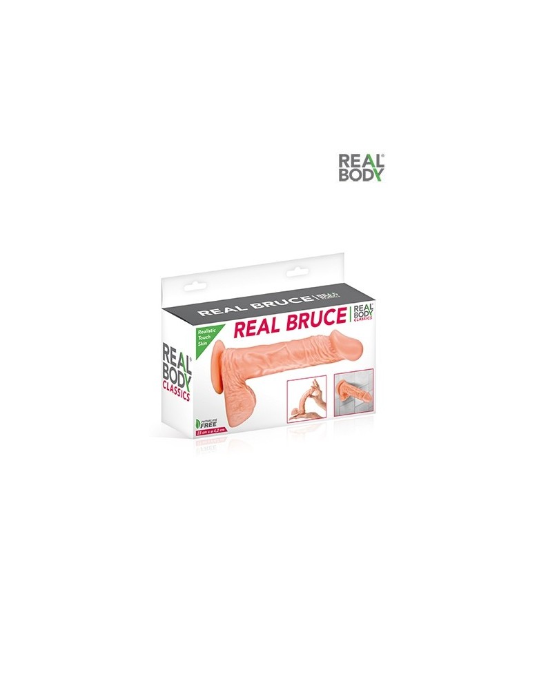Gode réaliste 23 cm - Real Bruce