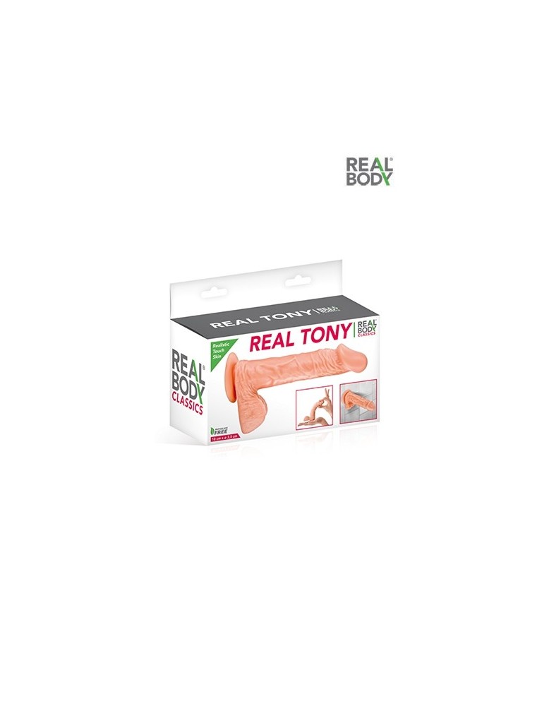 Gode réaliste 18 cm - Real Tony