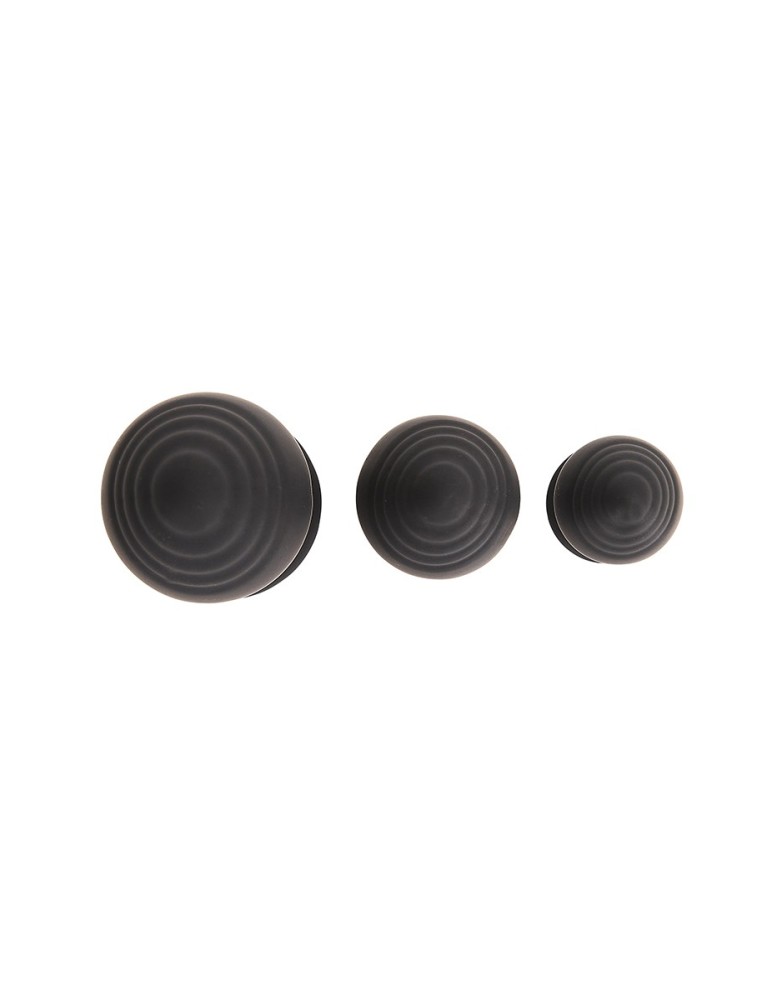 Coffret 3 plugs anal Les ravissants - Jacquie et Michel