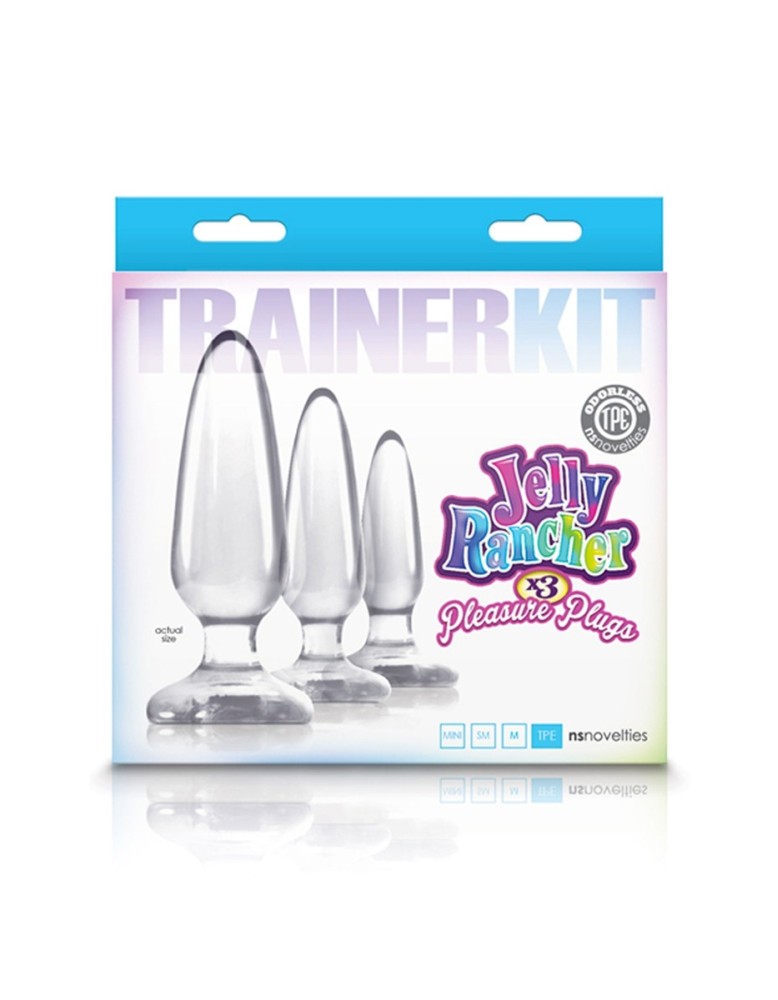 Kit d'entrainement anal Jelly Rancher Transparent