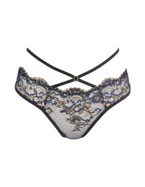 String dentelle Noir V-10368 - Axami