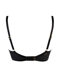 Soutien-gorge tulle et dentelle noir V-10711 - Axami
