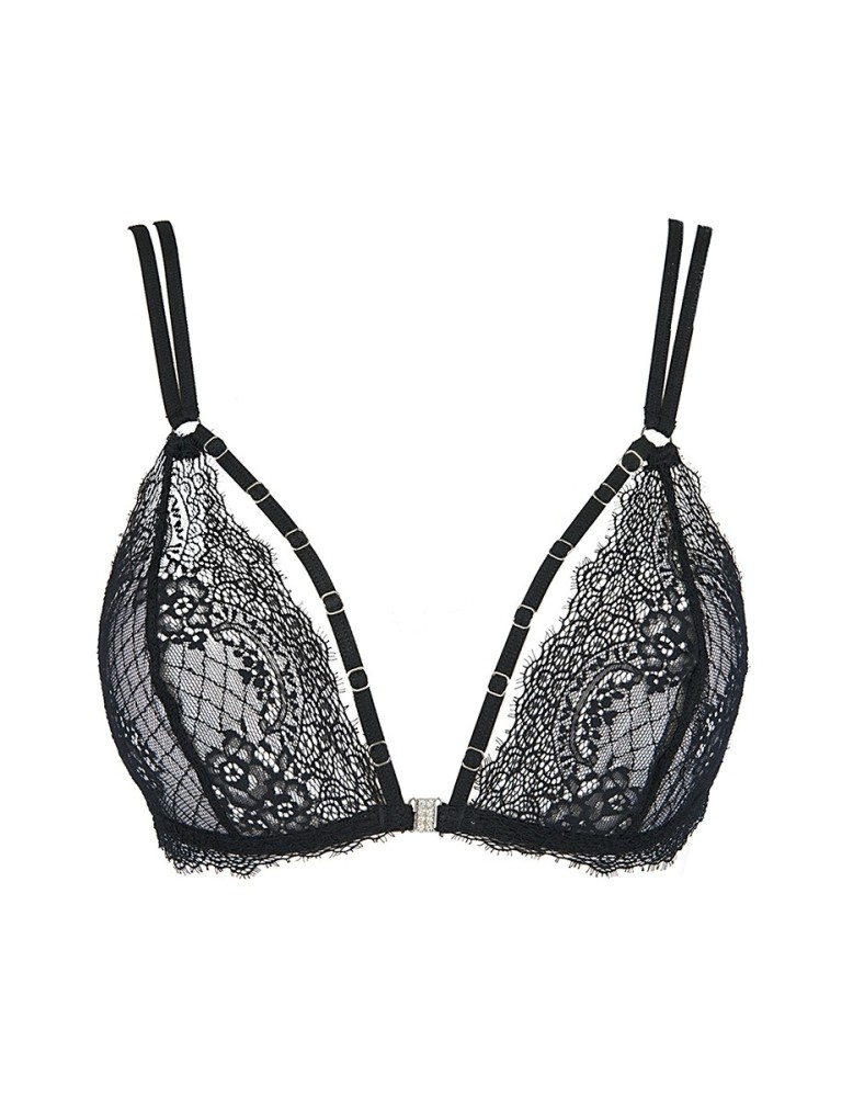 Soutien-gorge bralette noir V-10091 - Axami