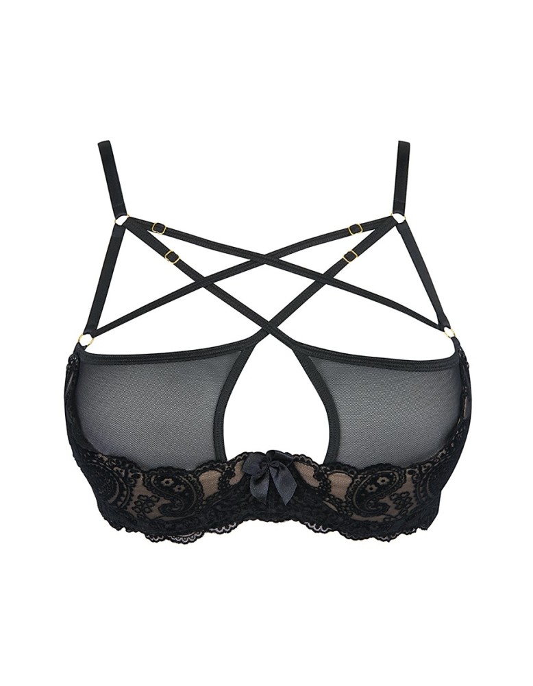 Soutien-gorge noir V-10051 - Axami