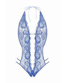 Body string ouvert Renee bleu - Christine