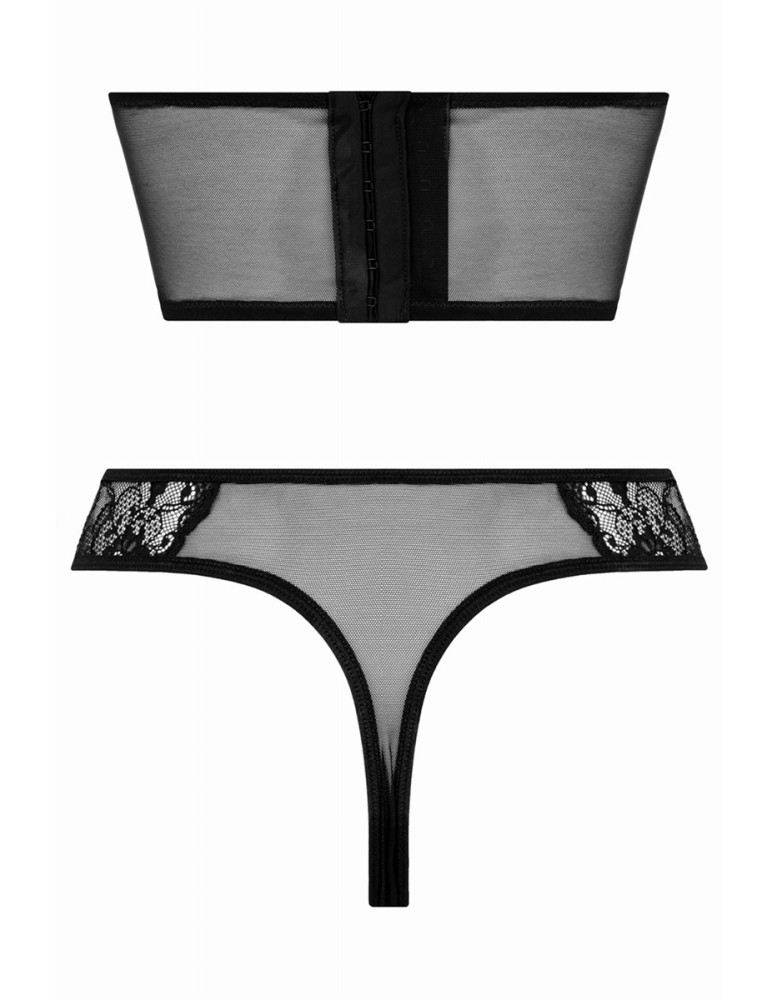 Ensemble bustier et string Tiara - Christine
