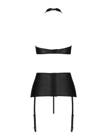 Ensemble sexy faux cuir Nancy - Passion