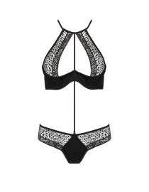 Ensemble Scarlet Bikini noir - Passion