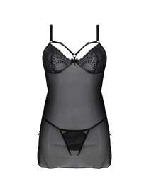 Nuisette Drosera et string ouvert - Passion ECO Collection