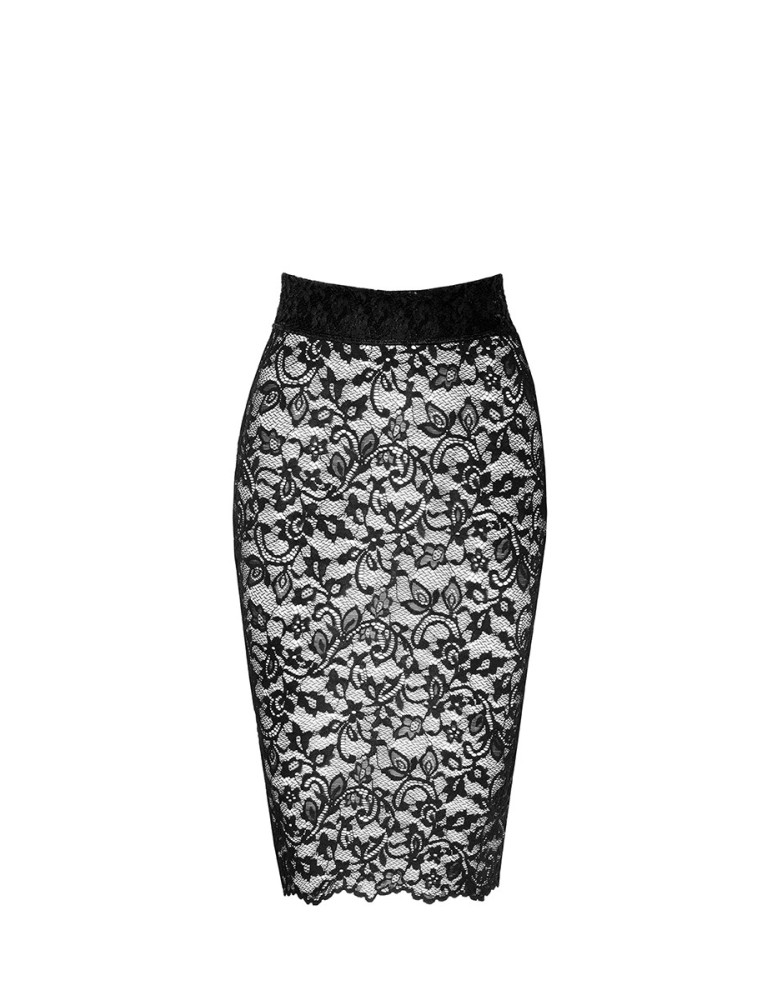 Jupe lacée Ambivalence F302 dentelle