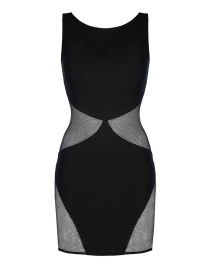 Robe noire V-9279 - Axami