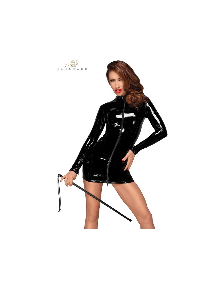 Robe manches longues vinyle F187