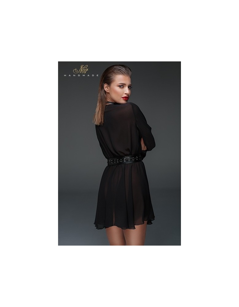 Minirobe choker en mousseline F150