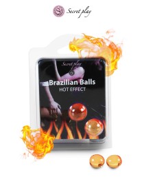 2 Brazilian Balls effet chaleur 