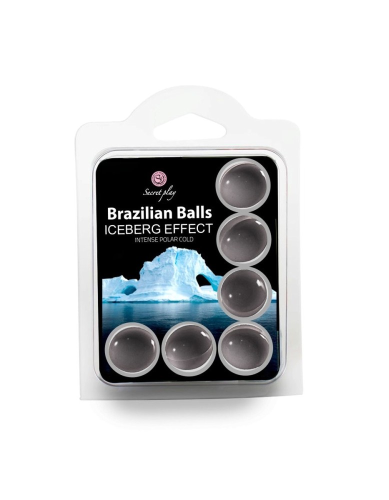 6 Brazilian balls Effet Iceberg 