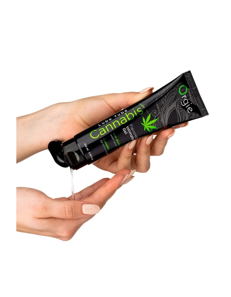 Lubrifiant eau Lube Tube Cannabis 100ml